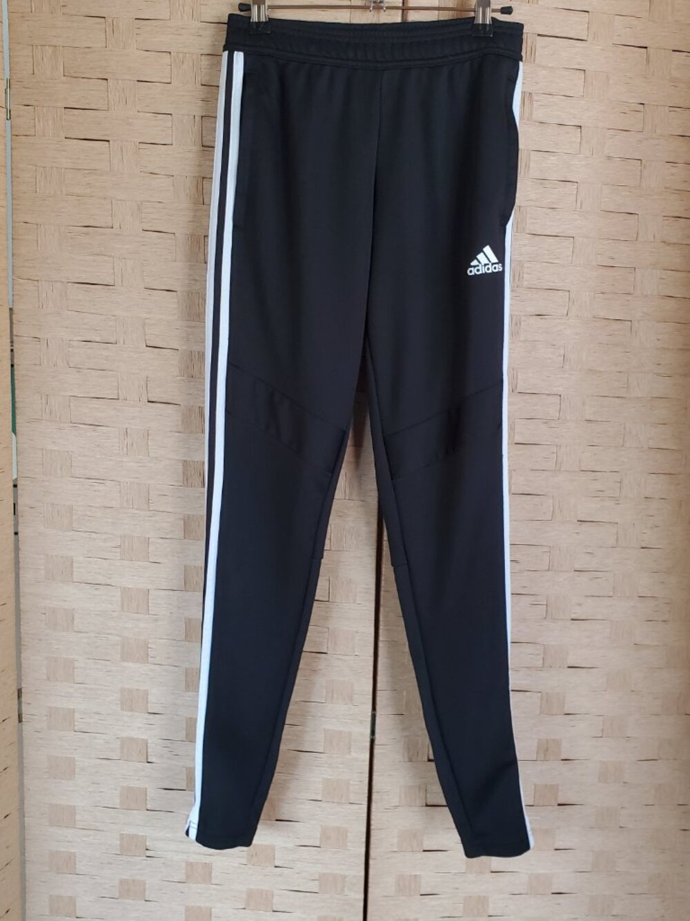 adidas Athletic Pants Size XS Black Drawstring